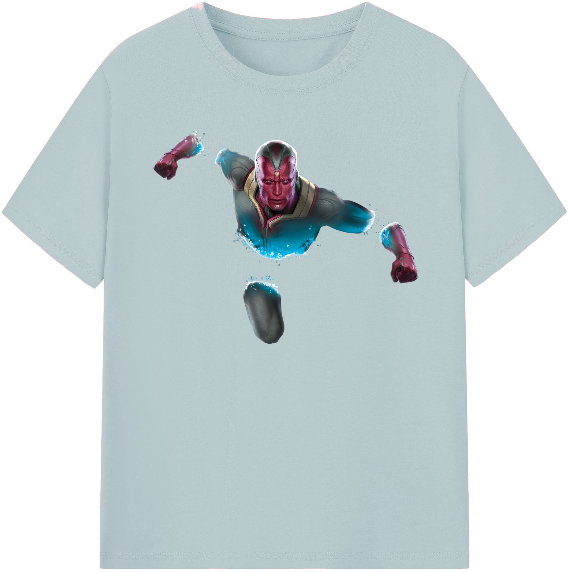 （画像用） アベンジャーズ The Avengers 綿100％半袖Tシャツ（フロントプリント）